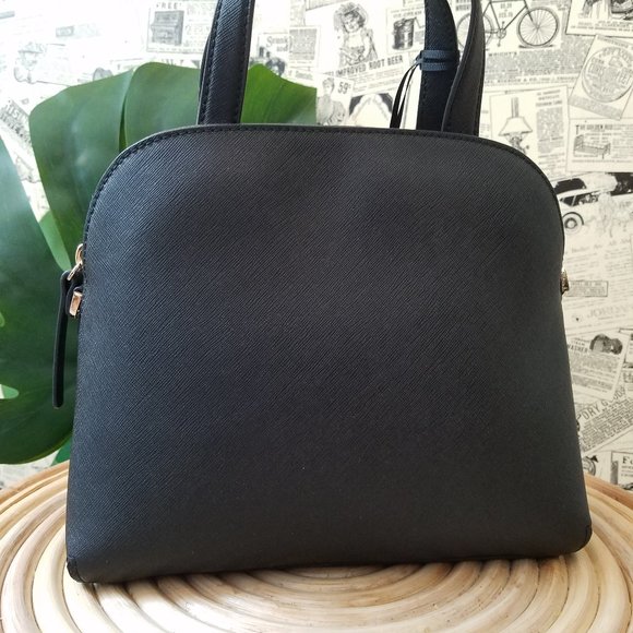 Kate Spade Small Lottie Penguin Black Satchel - Picture 4 of 9